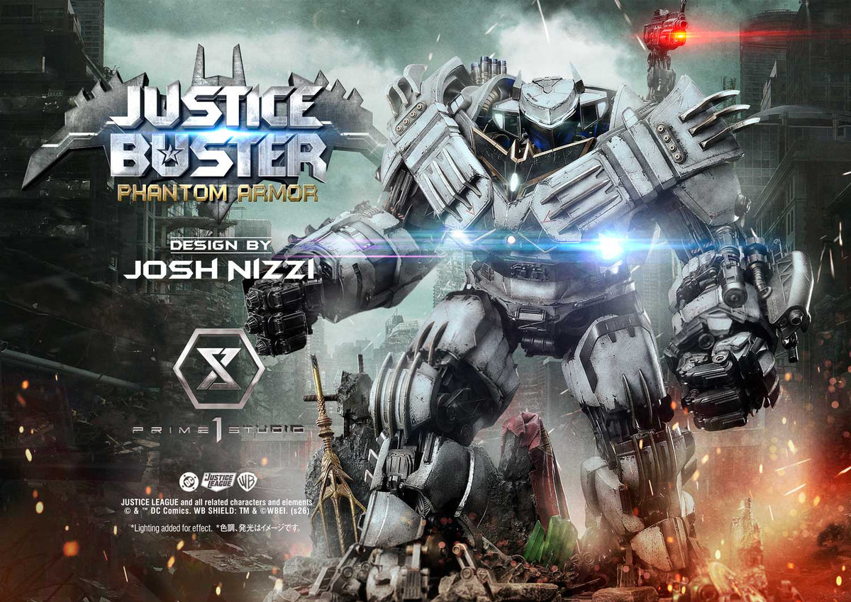 DC Justice League: Justice Buster Phantom Armor By Josh Nizzi