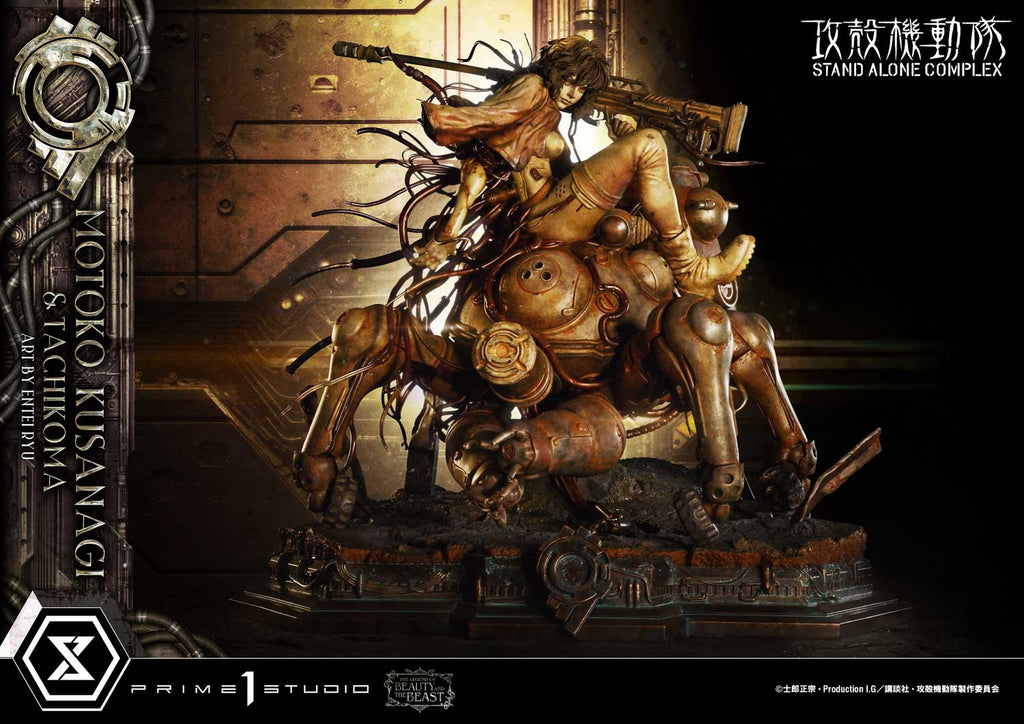 Ghost in the Shell Stand Alone Complex: Motoko Kusanagi & Tachikoma by Entei Ryu