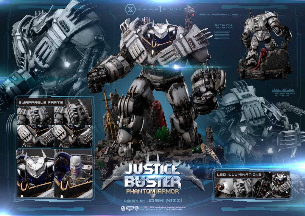 DC Justice League: Justice Buster Phantom Armor By Josh Nizzi