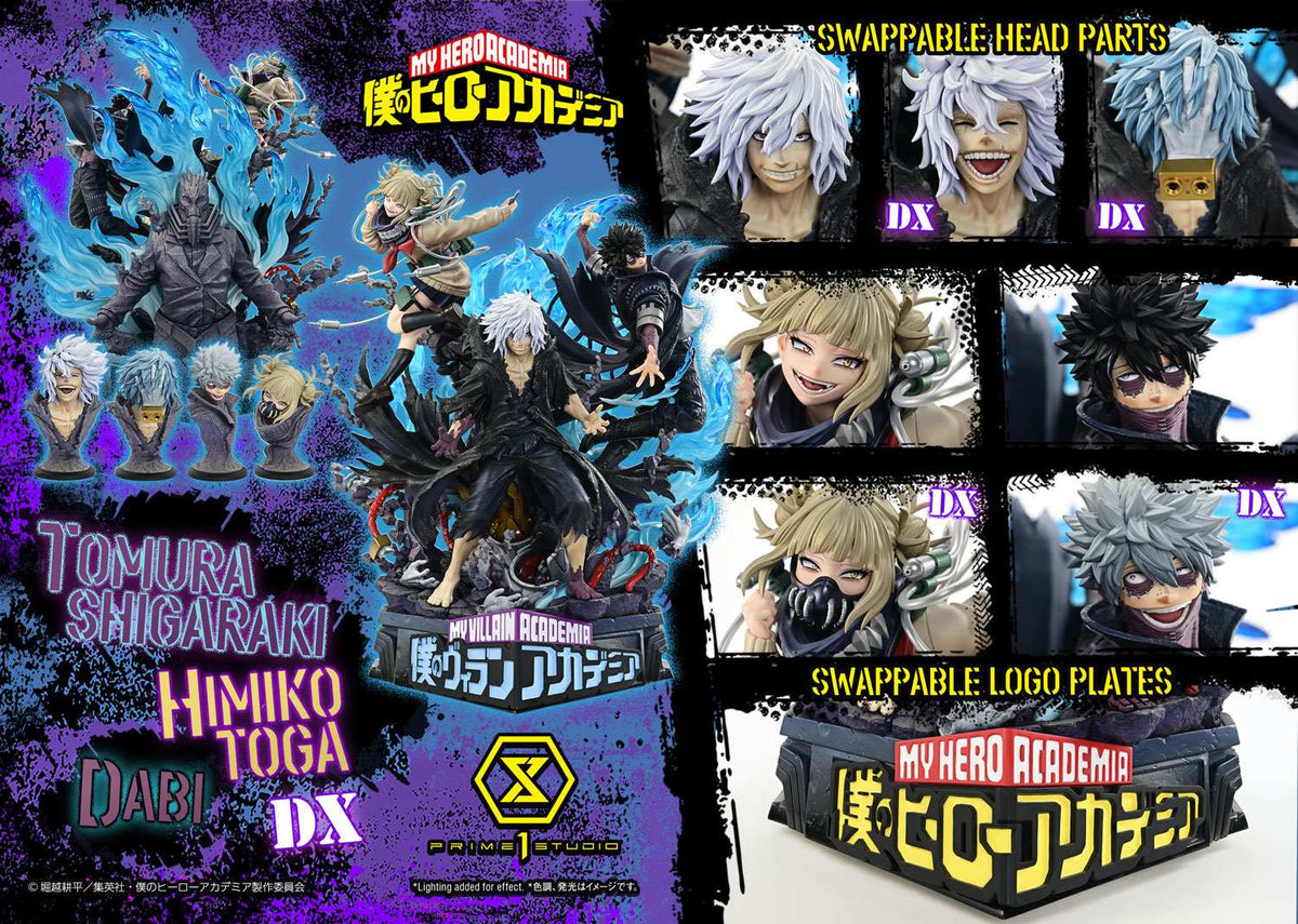 My Hero Academia: Tomura Shigaraki, Dabi, Himiko Toga Deluxe Bonus Version