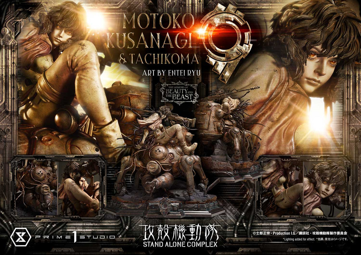 Ghost in the Shell Stand Alone Complex: Motoko Kusanagi & Tachikoma by Entei Ryu