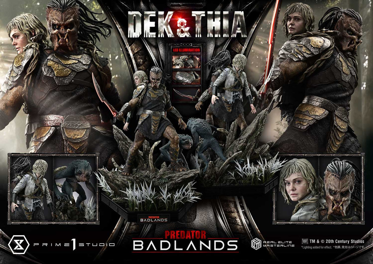 Predator Badlands (2025): Dek & Thia 1/3 Scale