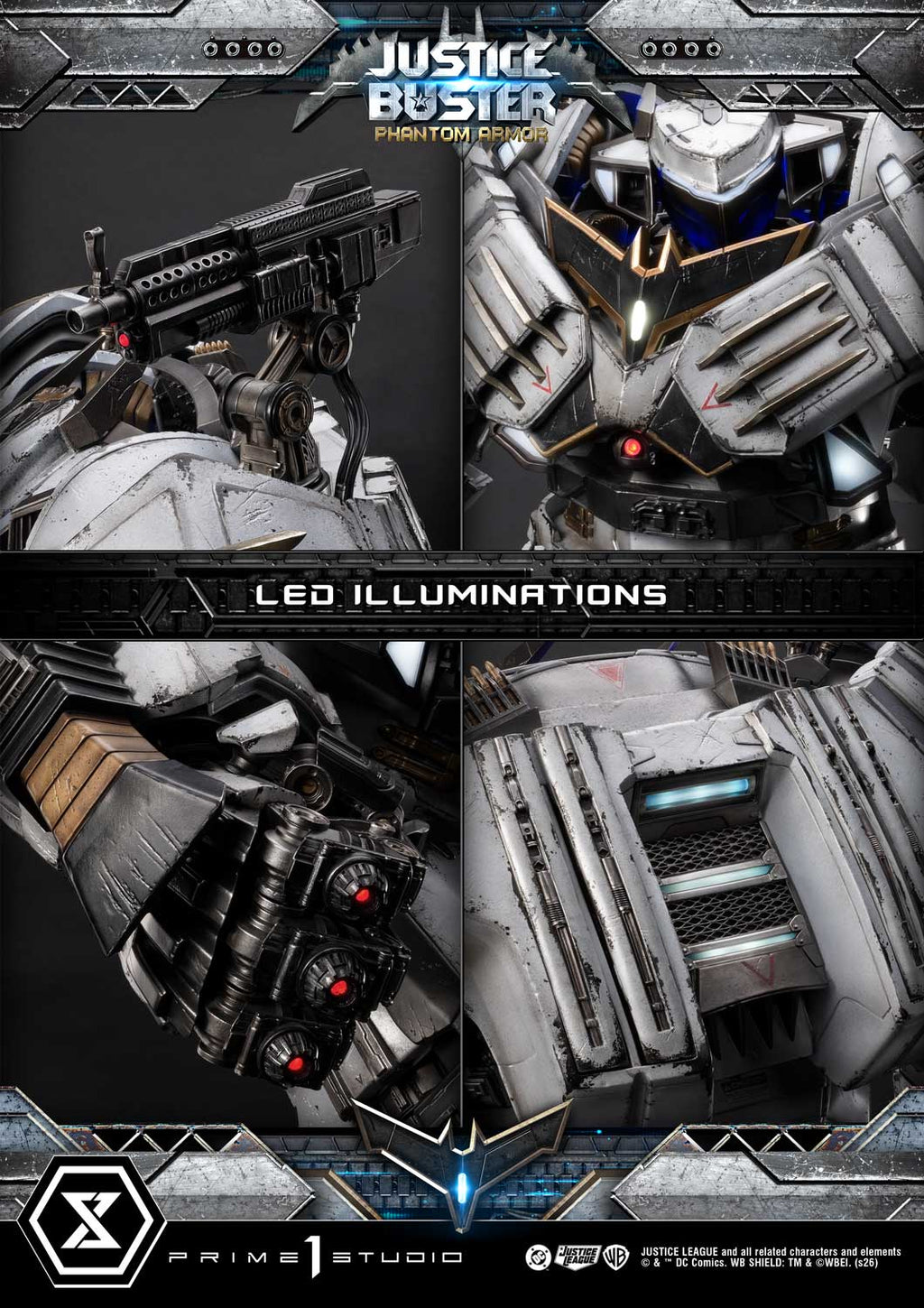DC Justice League: Justice Buster Phantom Armor By Josh Nizzi