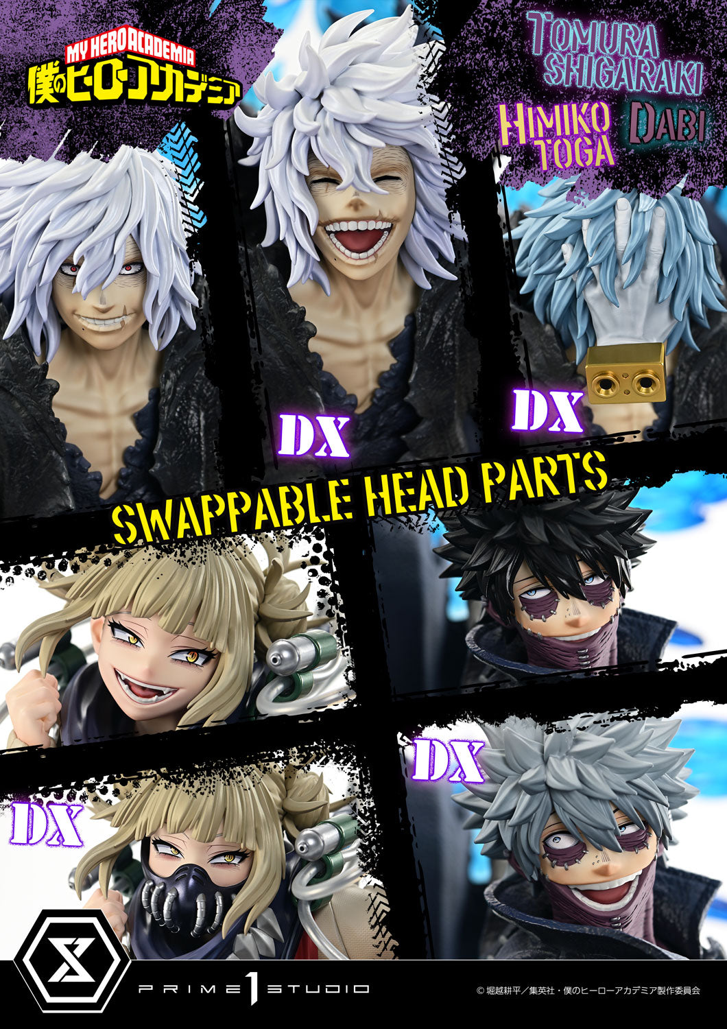 My Hero Academia: Tomura Shigaraki, Dabi, Himiko Toga Deluxe Bonus Version