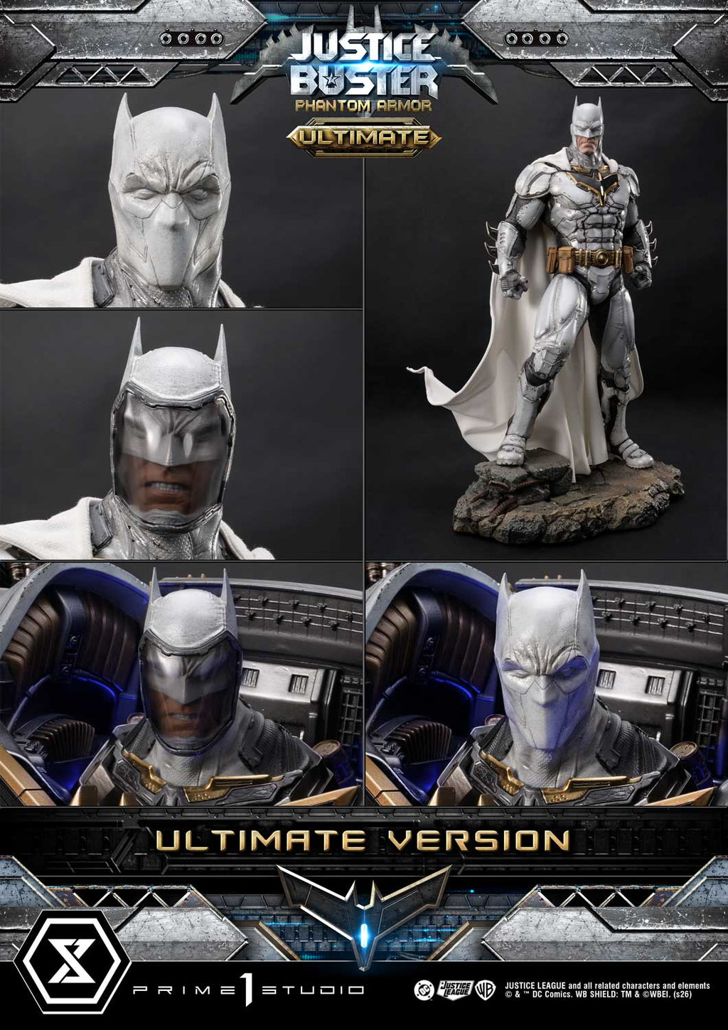 DC Justice League: Justice Buster Phantom Armor By Josh Nizzi Ultimate Bonus Version