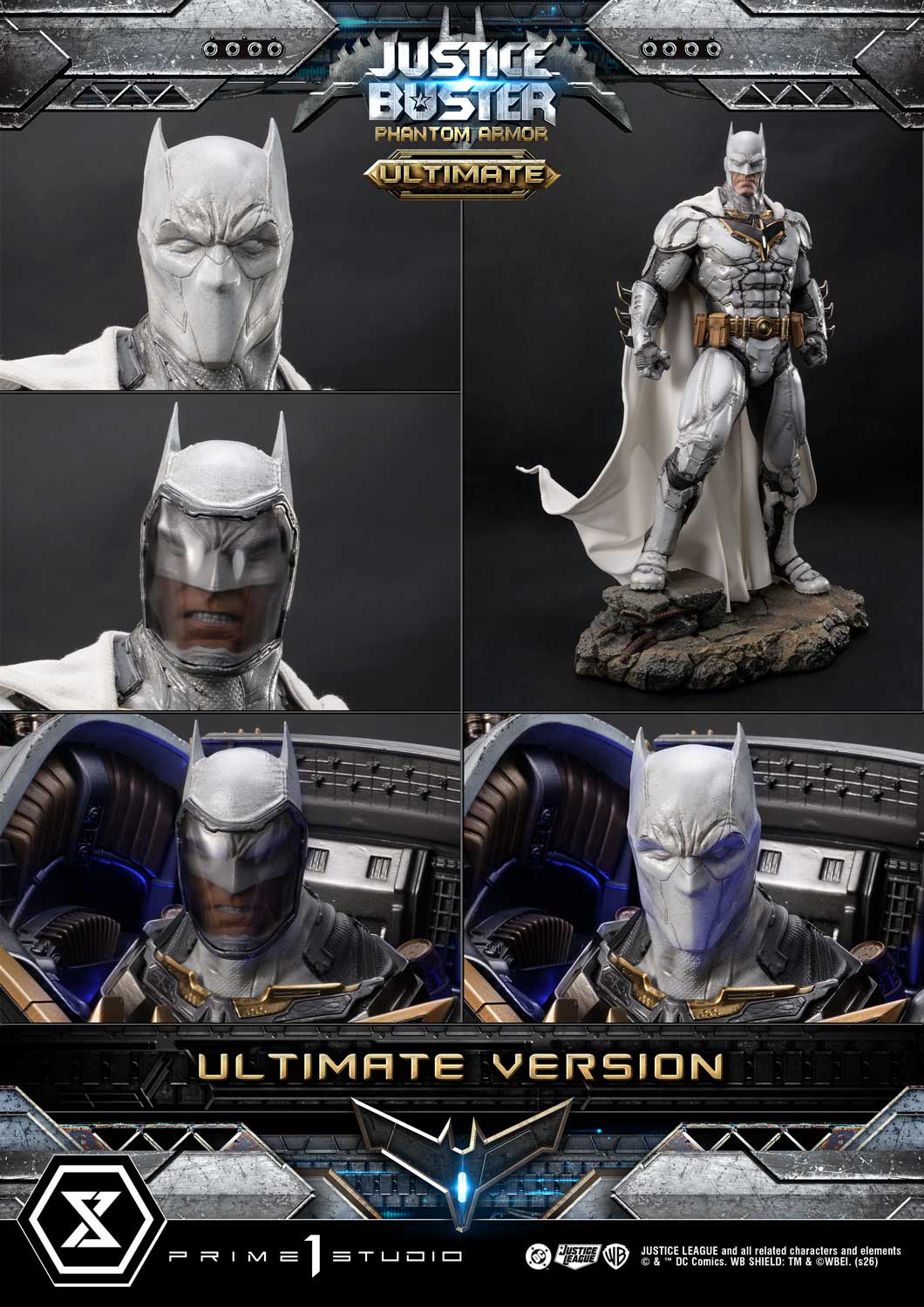 DC Justice League: Justice Buster Phantom Armor By Josh Nizzi Ultimate Bonus Version