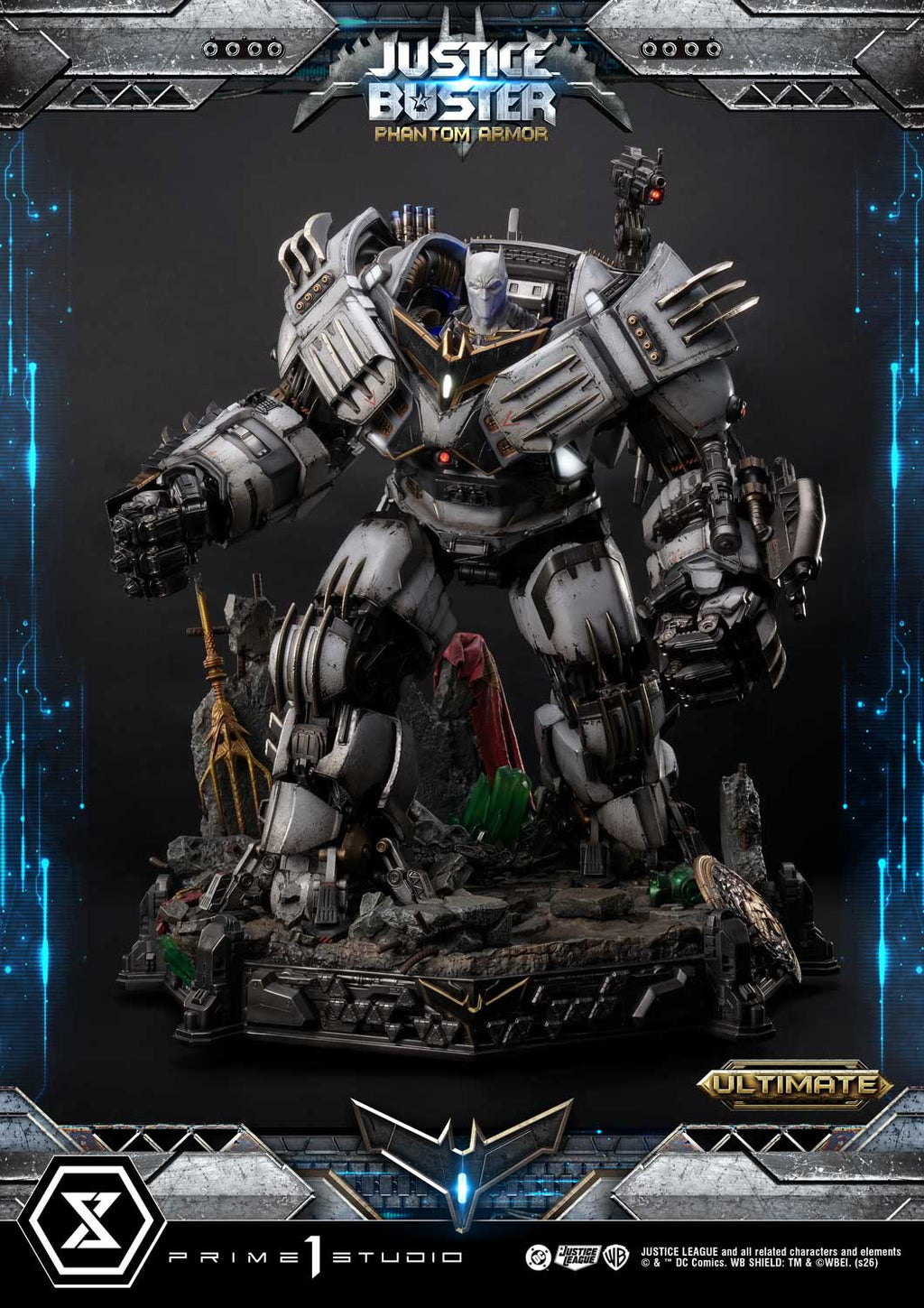 DC Justice League: Justice Buster Phantom Armor By Josh Nizzi Ultimate Bonus Version