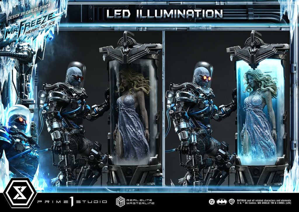 DC Batman Comics: Mr. Freeze Heart of Ice (Design by Carlos D'Anda)