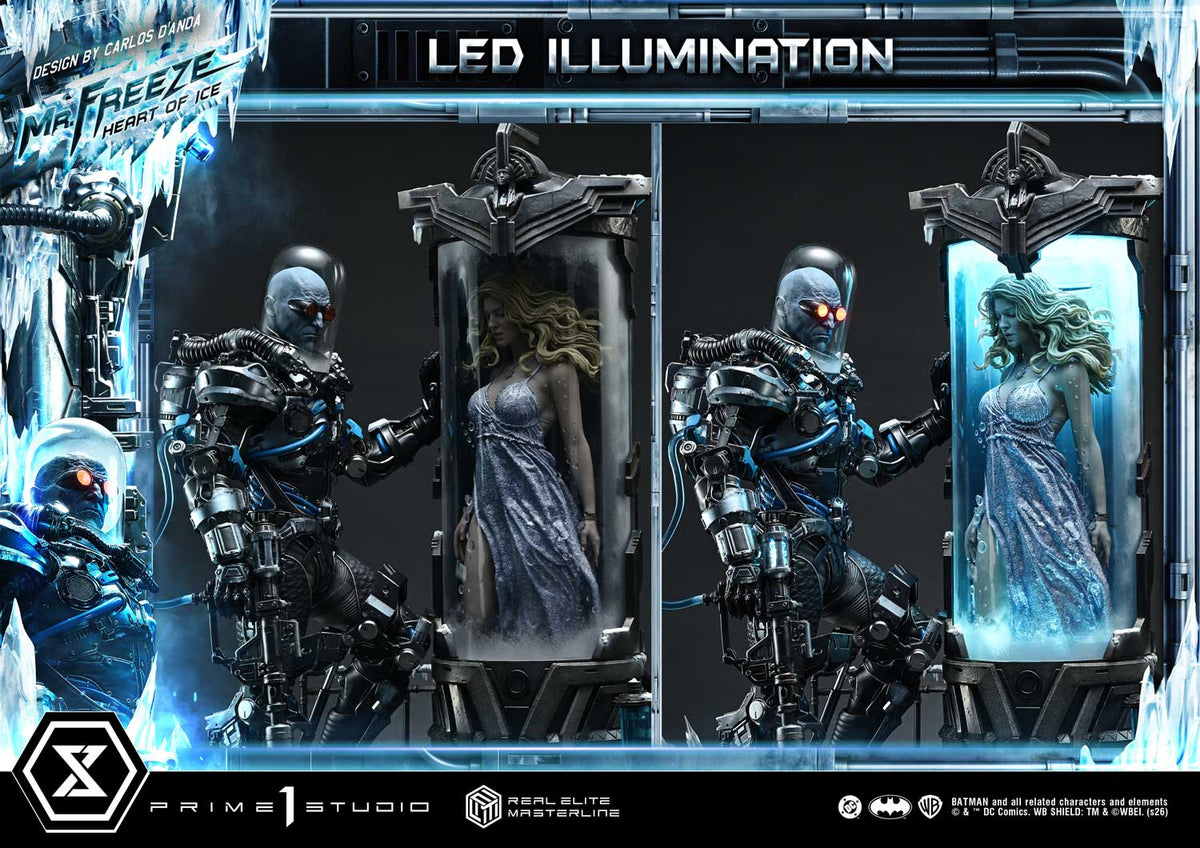 DC Batman Comics: Mr. Freeze Heart of Ice (Design by Carlos D'Anda)