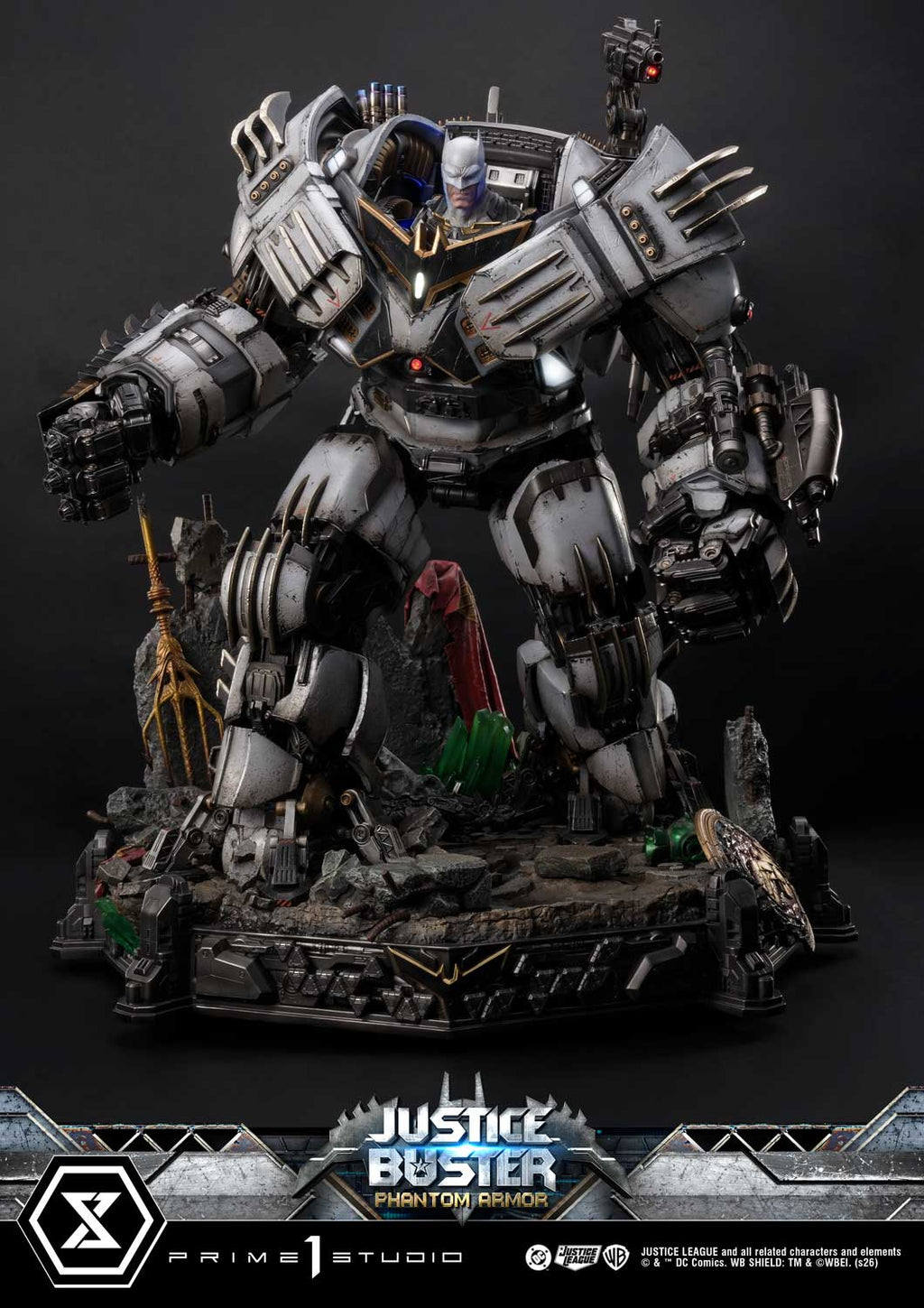 DC Justice League: Justice Buster Phantom Armor By Josh Nizzi