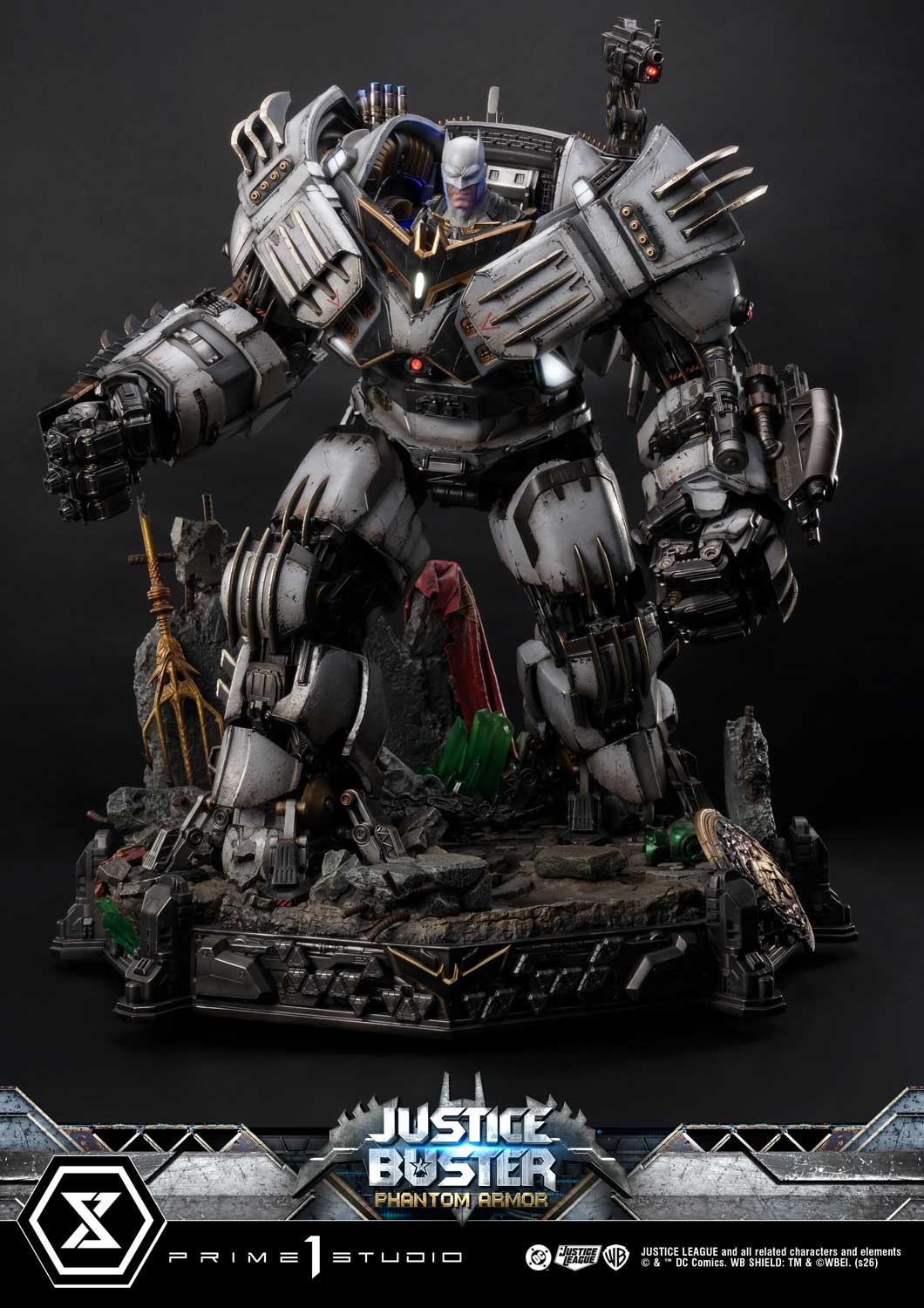 DC Justice League: Justice Buster Phantom Armor By Josh Nizzi Ultimate Bonus Version