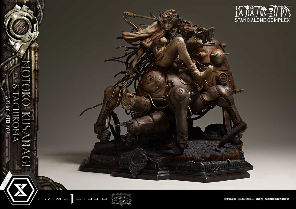 Ghost in the Shell Stand Alone Complex: Motoko Kusanagi & Tachikoma by Entei Ryu Bonus Version