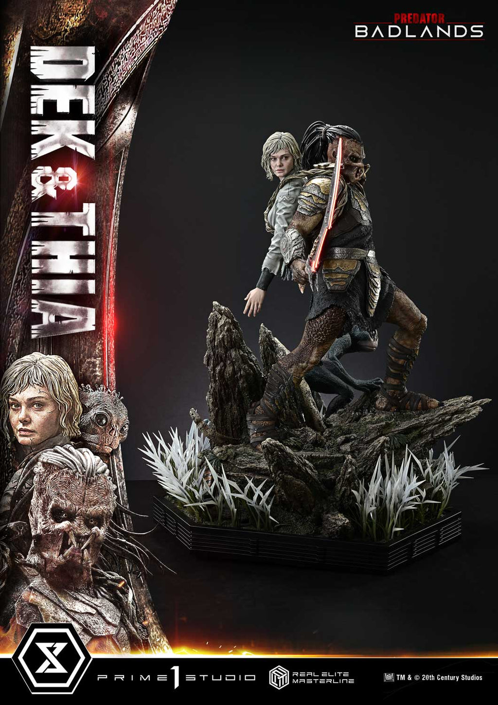 Predator Badlands (2025): Dek & Thia 1/3 Scale