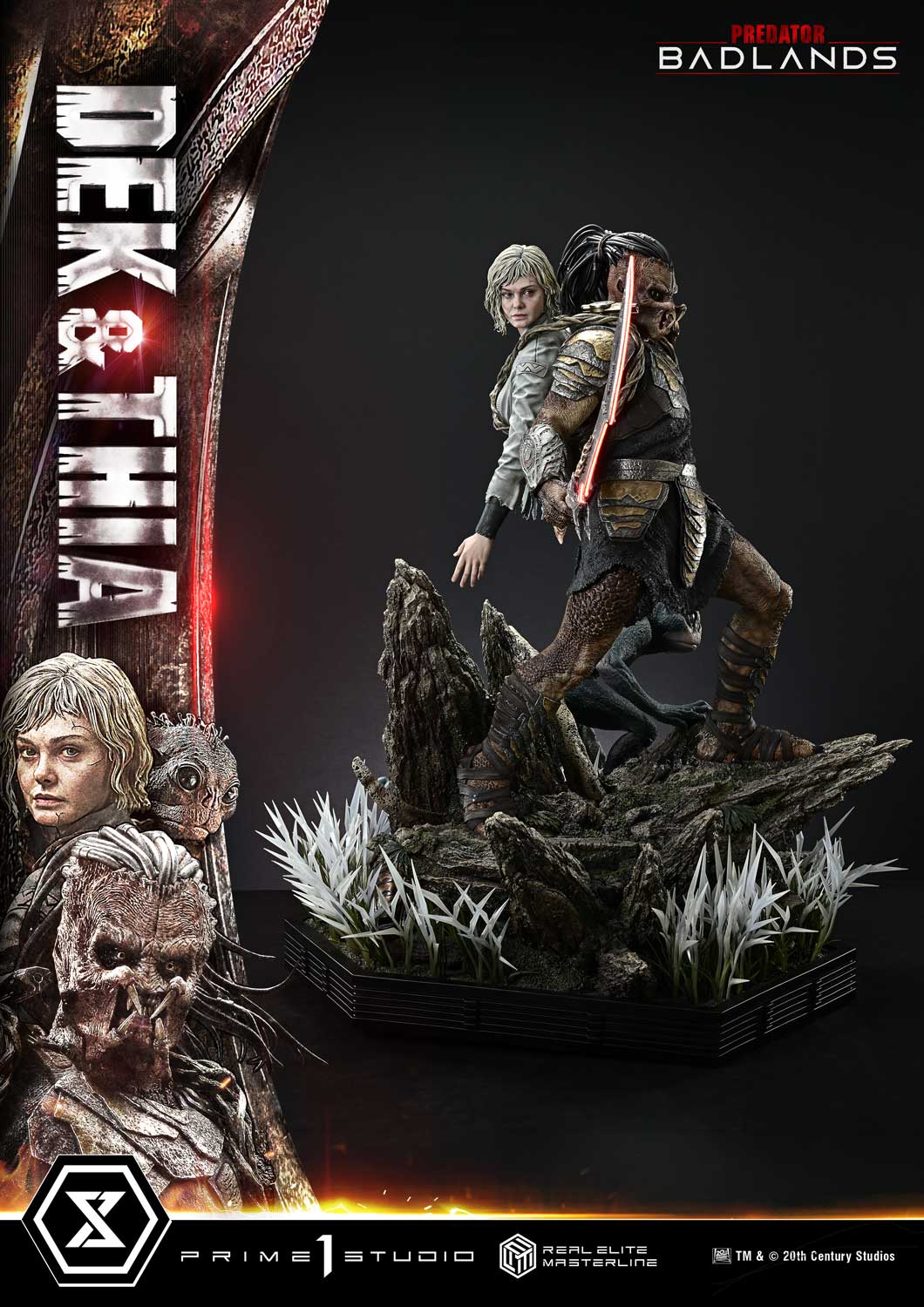 Predator Badlands (2025): Dek & Thia 1/3 Scale