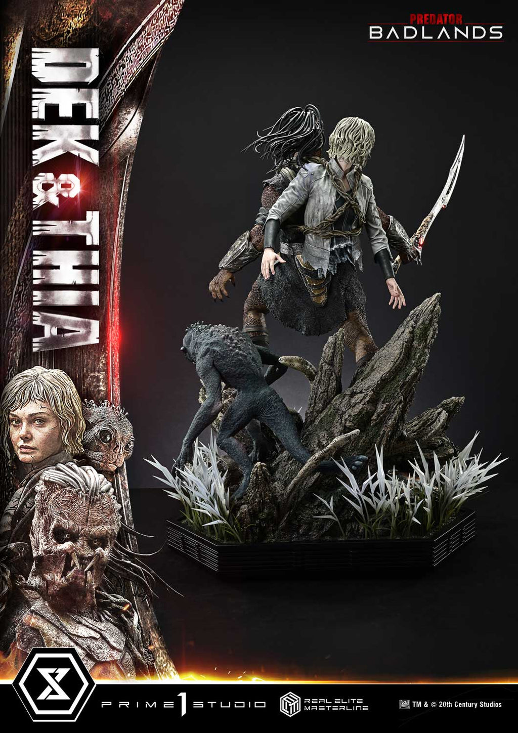 Predator Badlands (2025): Dek & Thia 1/3 Scale
