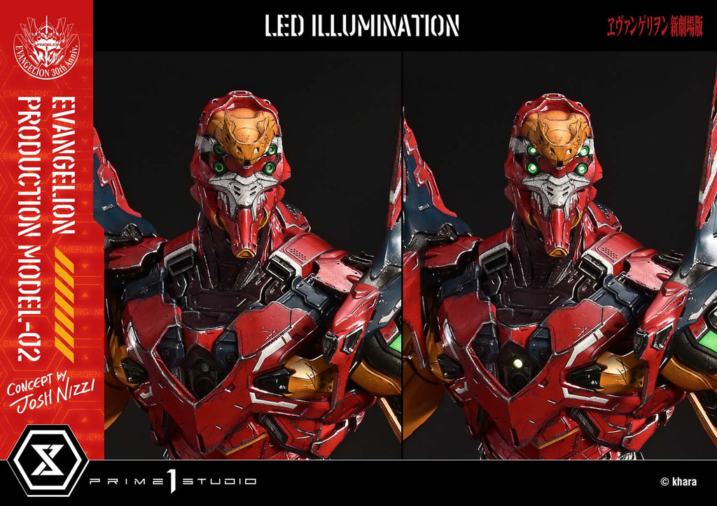 Evangelion: Evangelion Production Model-02 (Concept by Josh Nizzi) Deluxe Version