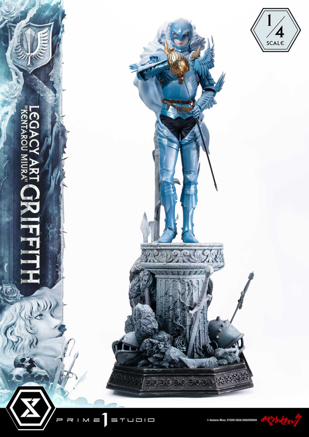 Berserk Legacy Art “Kentarou Miura”: Griffith 1/4 Scale Bonus Version