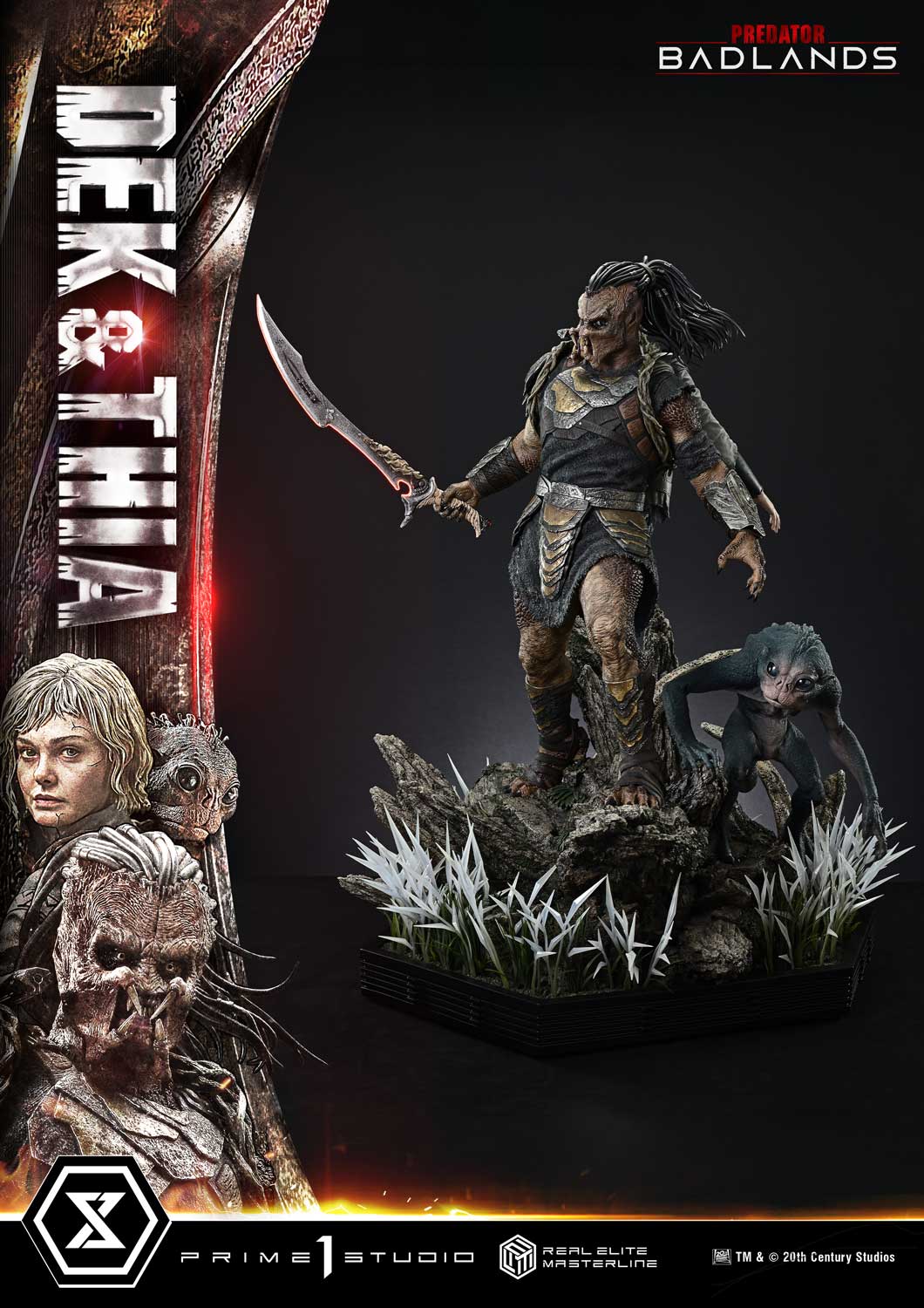 Predator Badlands (2025): Dek & Thia 1/3 Scale