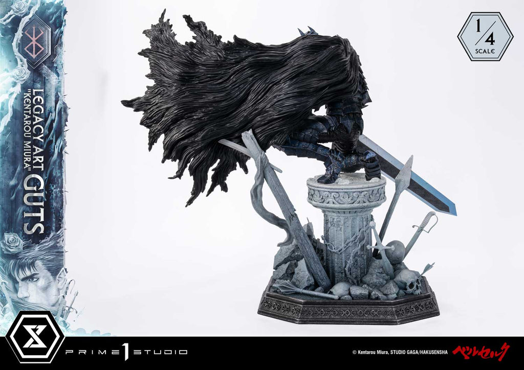 Berserk Legacy Art “Kentarou Miura”: Guts 1/4 Scale Bonus Version