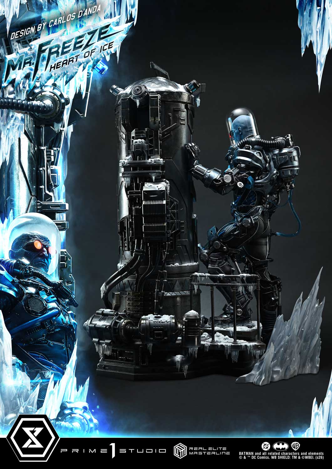 DC Batman Comics: Mr. Freeze Heart of Ice (Design by Carlos D'Anda)