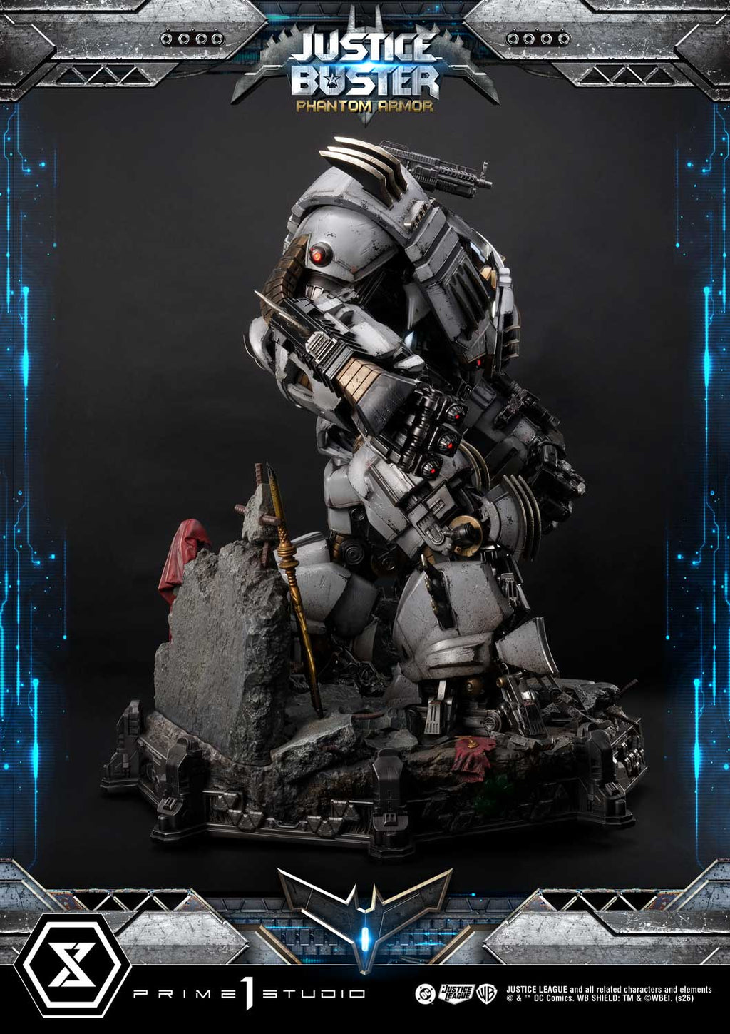 DC Justice League: Justice Buster Phantom Armor By Josh Nizzi Ultimate Bonus Version