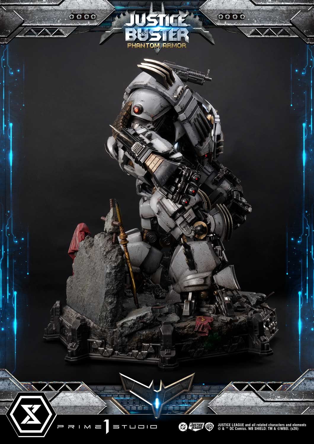 DC Justice League: Justice Buster Phantom Armor By Josh Nizzi Ultimate Version