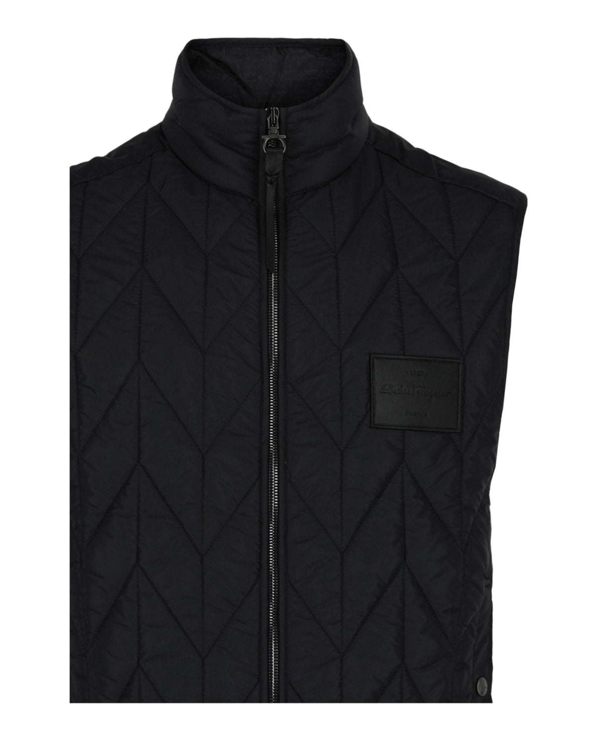 Chevron Quilted Vest