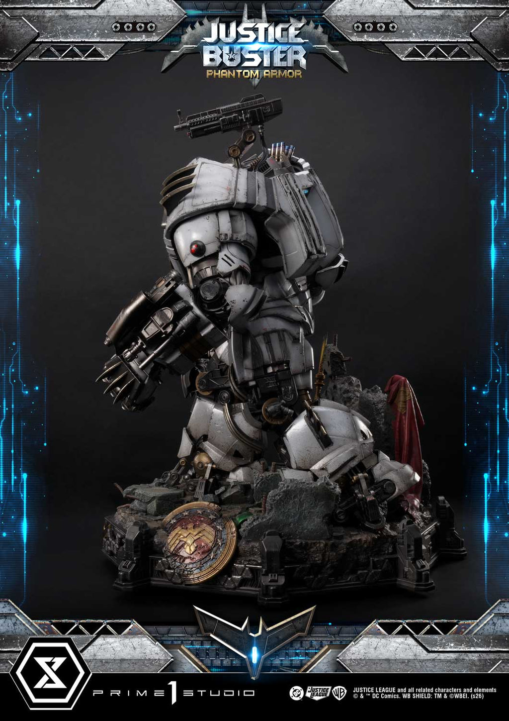 DC Justice League: Justice Buster Phantom Armor By Josh Nizzi Ultimate Bonus Version
