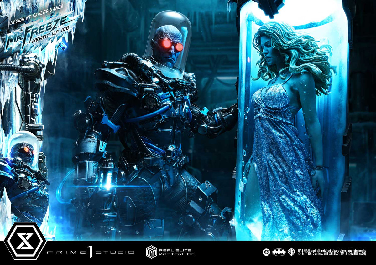 DC Batman Comics: Mr. Freeze Heart of Ice (Design by Carlos D'Anda)