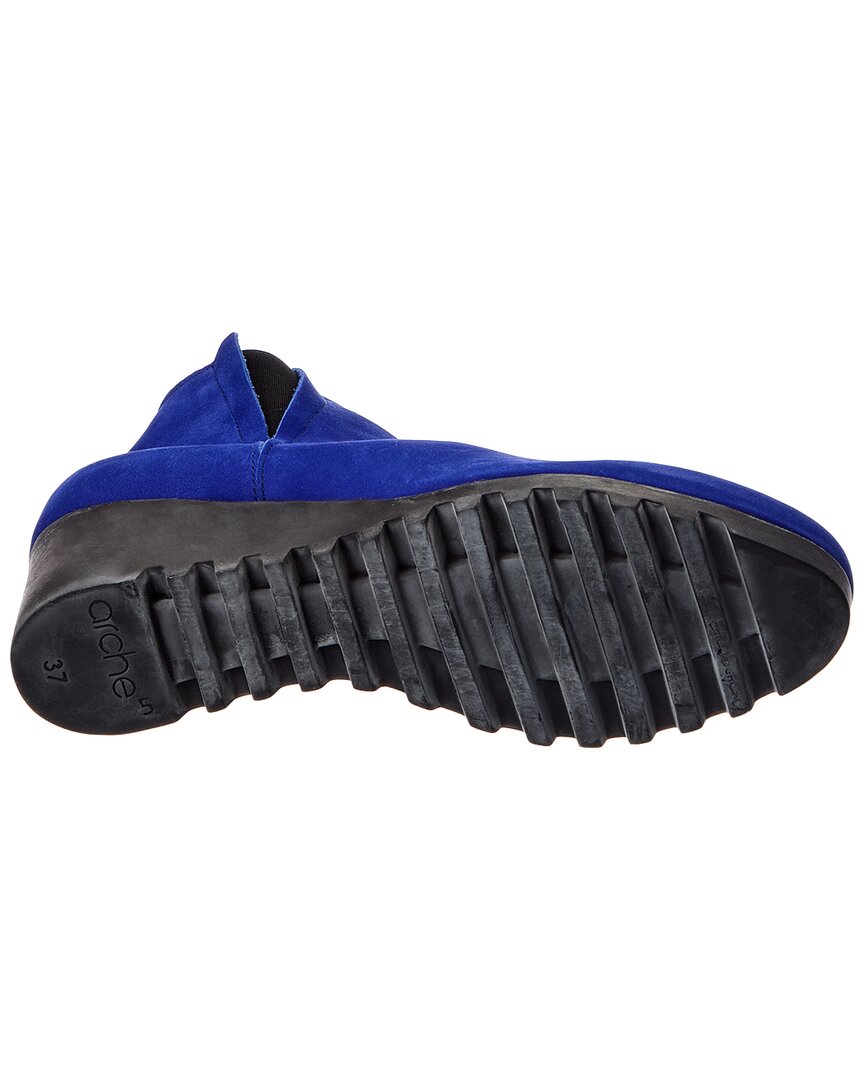 Arche Larkya Leather Wedge Bootie