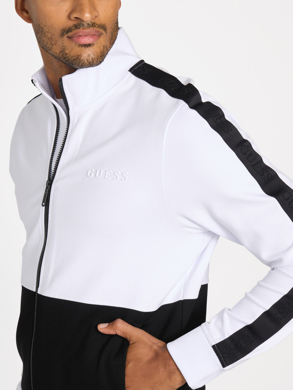 Genaro Color-Block Zip Jacket