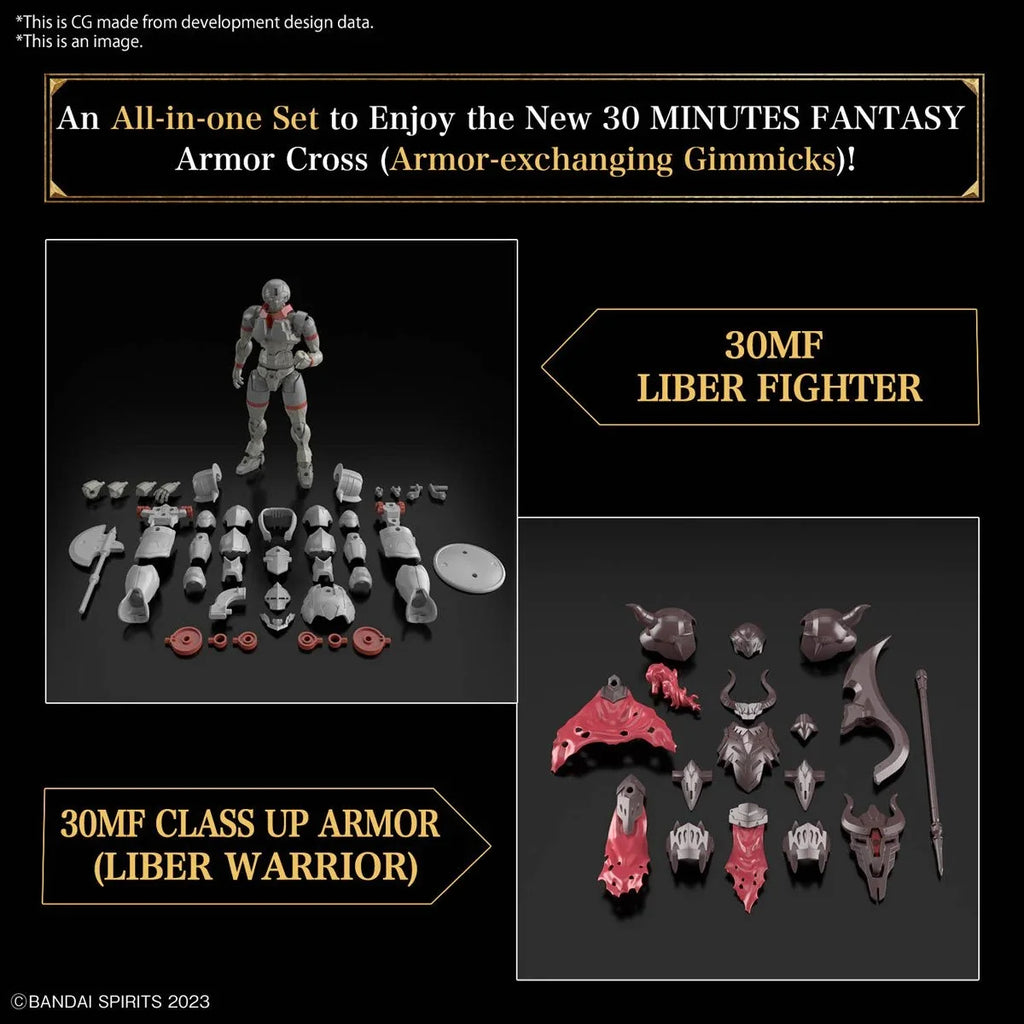 30 Minutes Fantasy Liber Warrior Model Kit