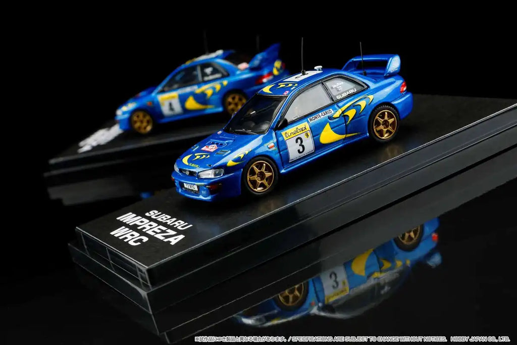1/64 Hobby Japan 斯巴鲁翼豹 WRC 1997#3 蒙特卡洛