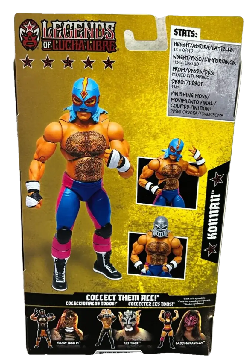 Konnan 6" (Legends of Lucha Libre, Boss Fight Studio)