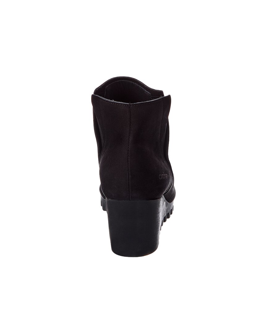 Arche Larkya Leather Wedge Bootie