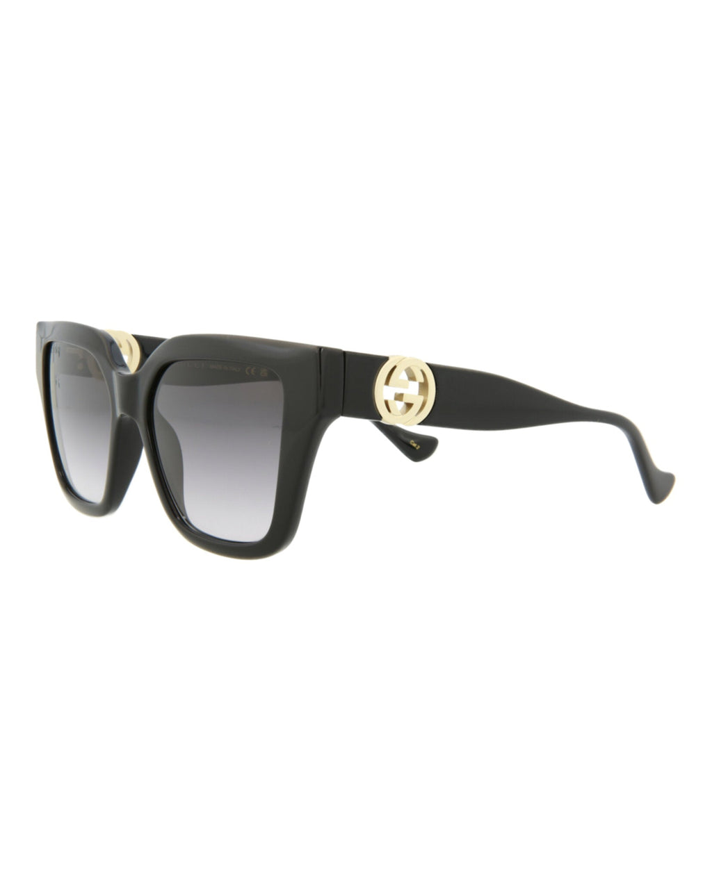 Square-Frame Injection Sunglasses