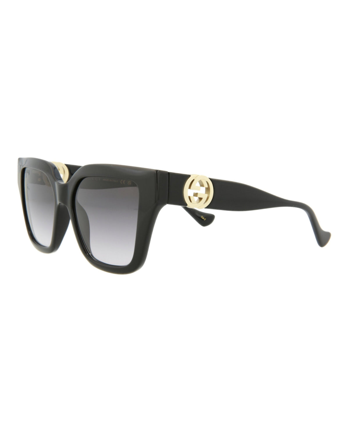 Square-Frame Injection Sunglasses