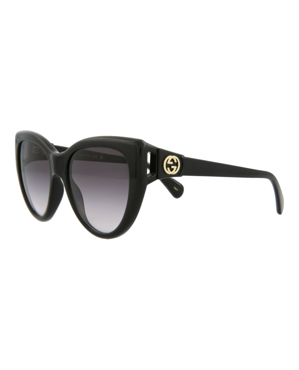 Cat Eye-Frame Injection Sunglasses