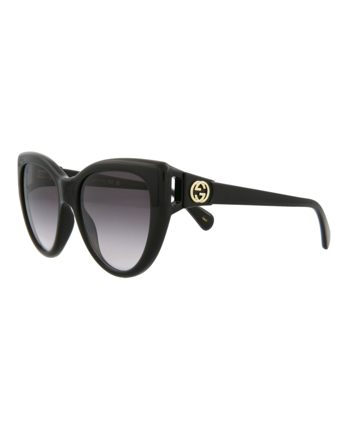 Cat Eye-Frame Injection Sunglasses