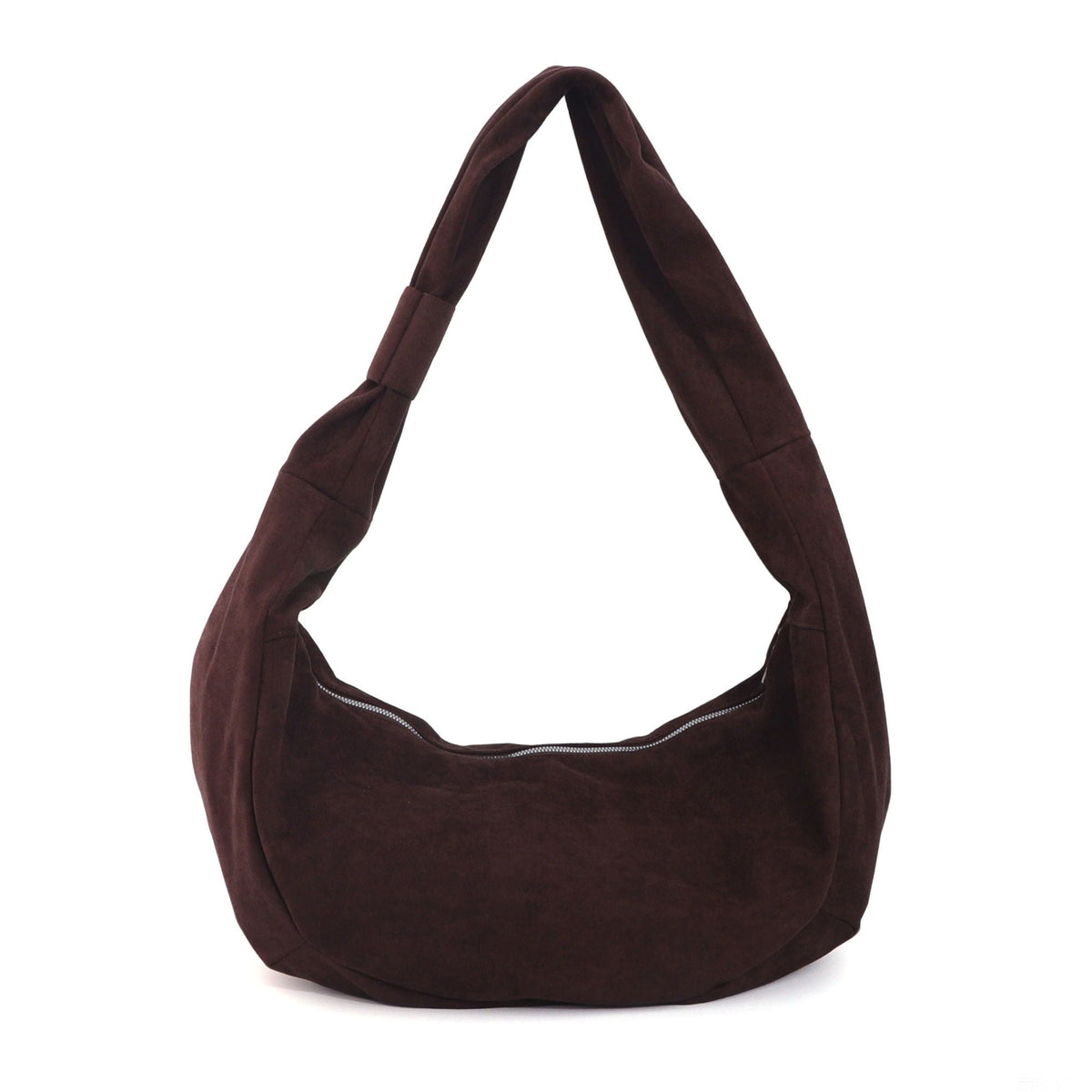 Dark Brown Moon Crossbody Bag