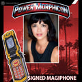 Memorial Magiphone signed by Angie Diaz