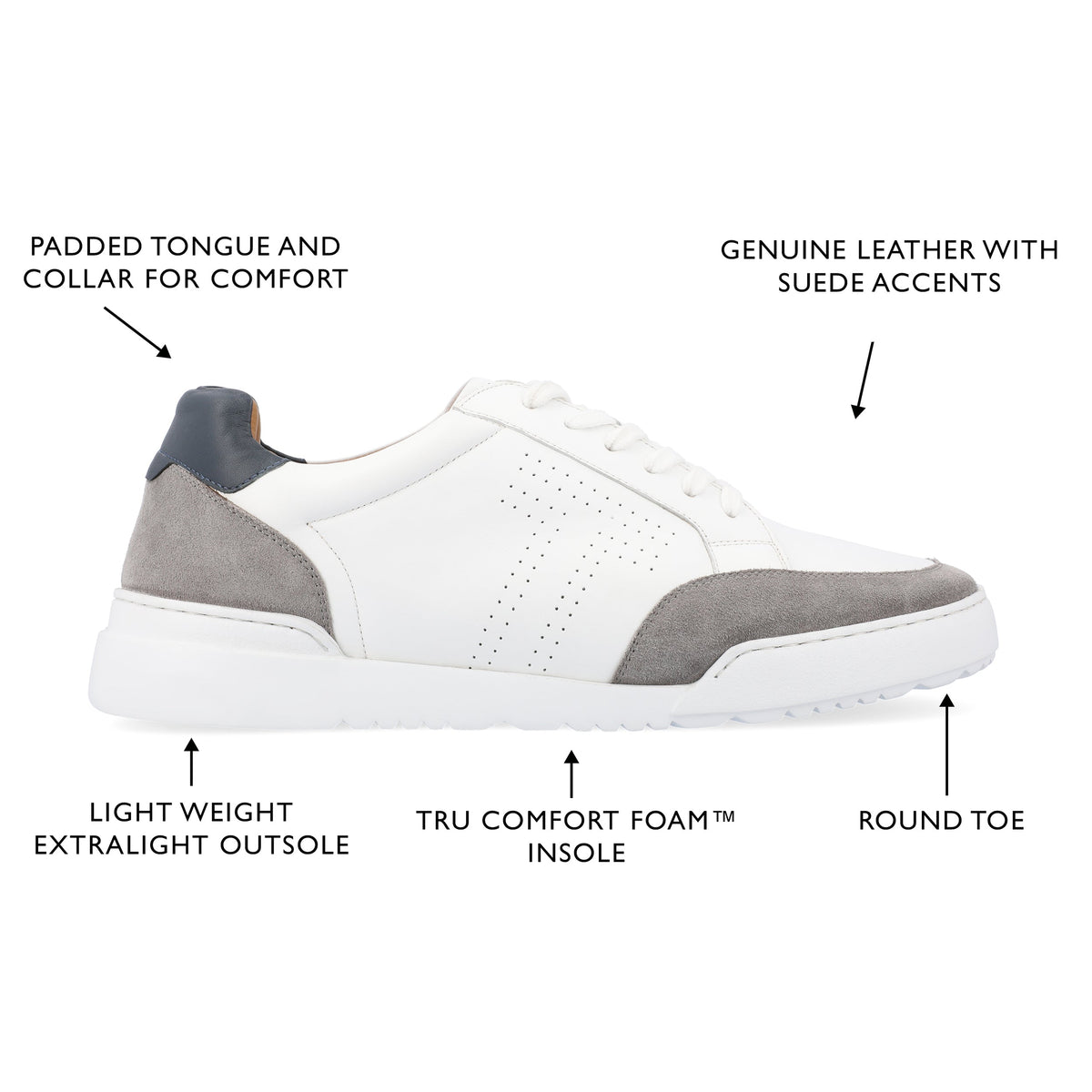 Thomas & Vine Roderick Casual Leather Sneaker