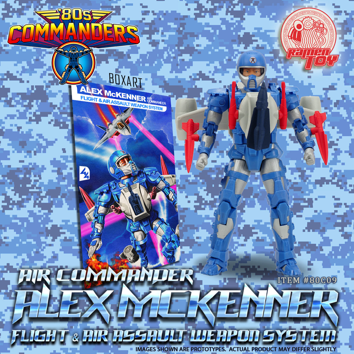 80s Commader Air Commander Alex Mckenner