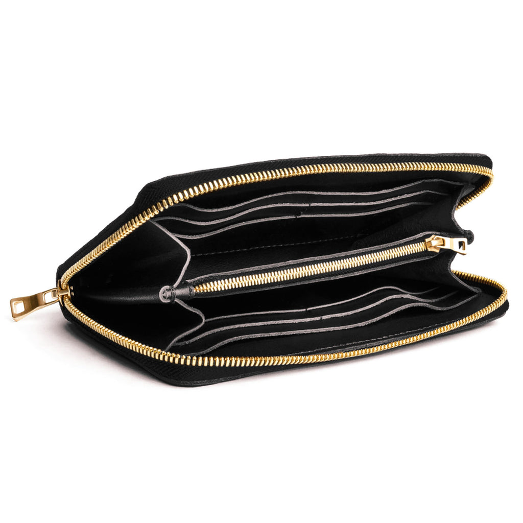 Accordion Zip Wallet