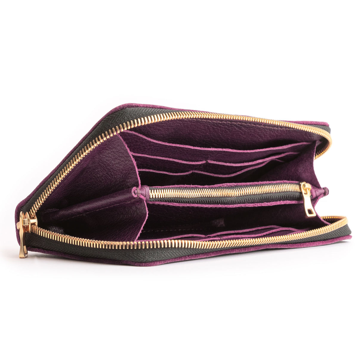 Accordion Zip Wallet