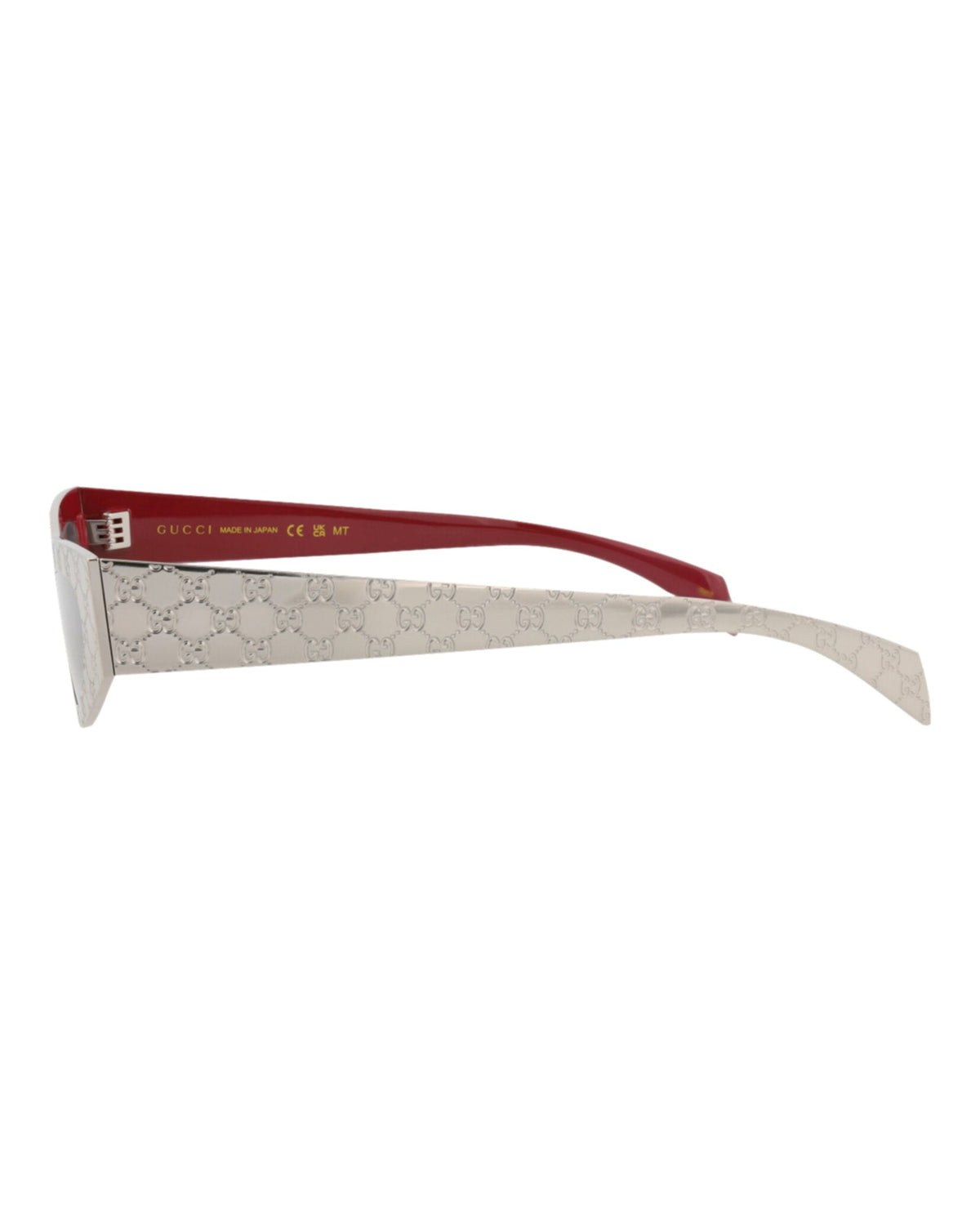Cat Eye-Frame Metal Sunglasses