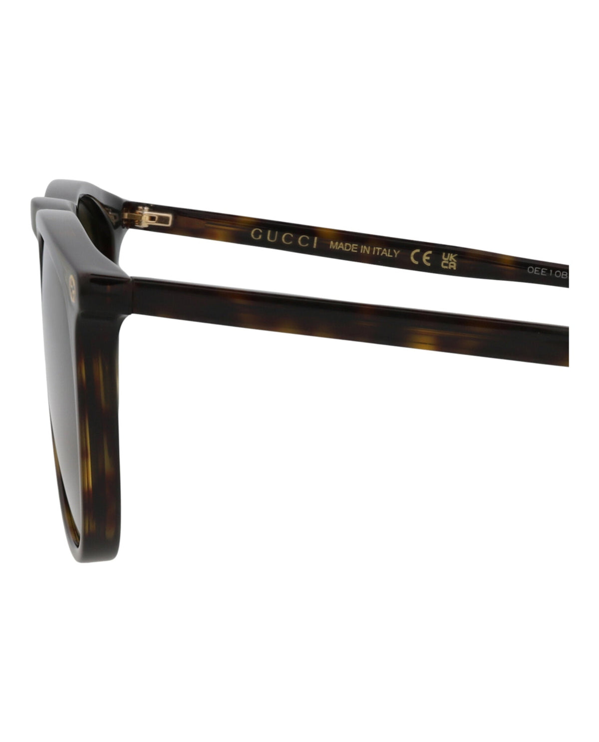 Round-Frame Acetate Sunglasses