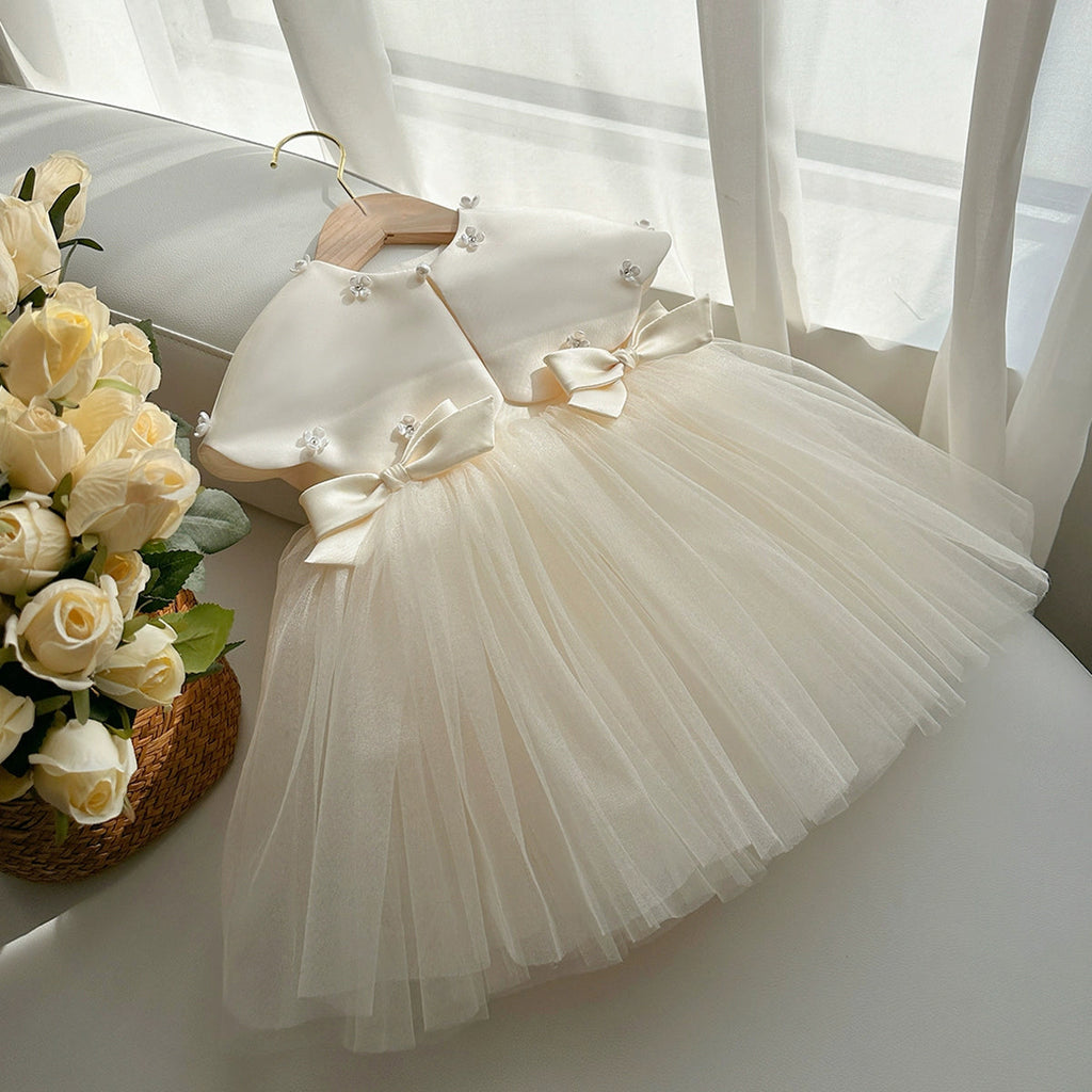 Baby Girl One-year-old Princess Dress Birthday Party Dress Girls Christening Dresses