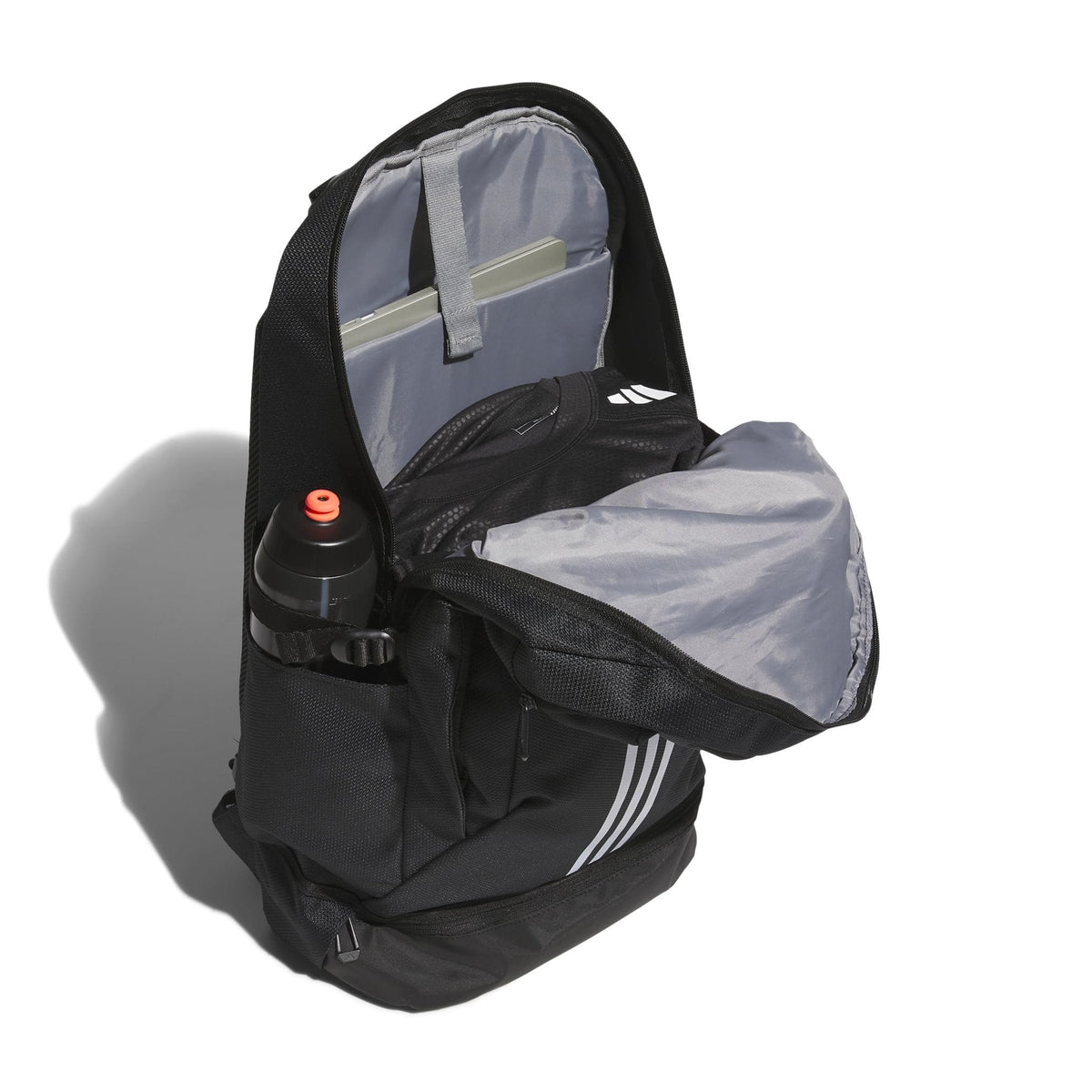 Adidas 双肩背包 EP Syst System 大容量通勤运动包 IK4787 黑色 40L