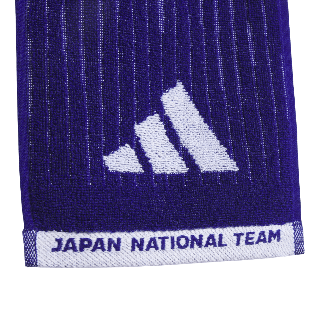 Adidas 球迷围巾毛巾 足球应援 全棉 日本队2026主场 日本蓝